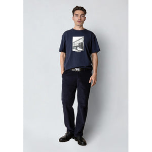 Clean Cut  Barcelona corduroy pants navy