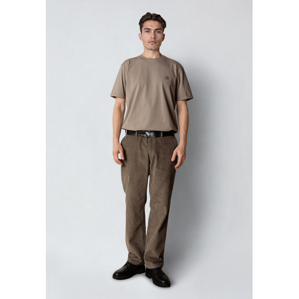 Clean Cut  Barcelona corduroy pants brindle beige