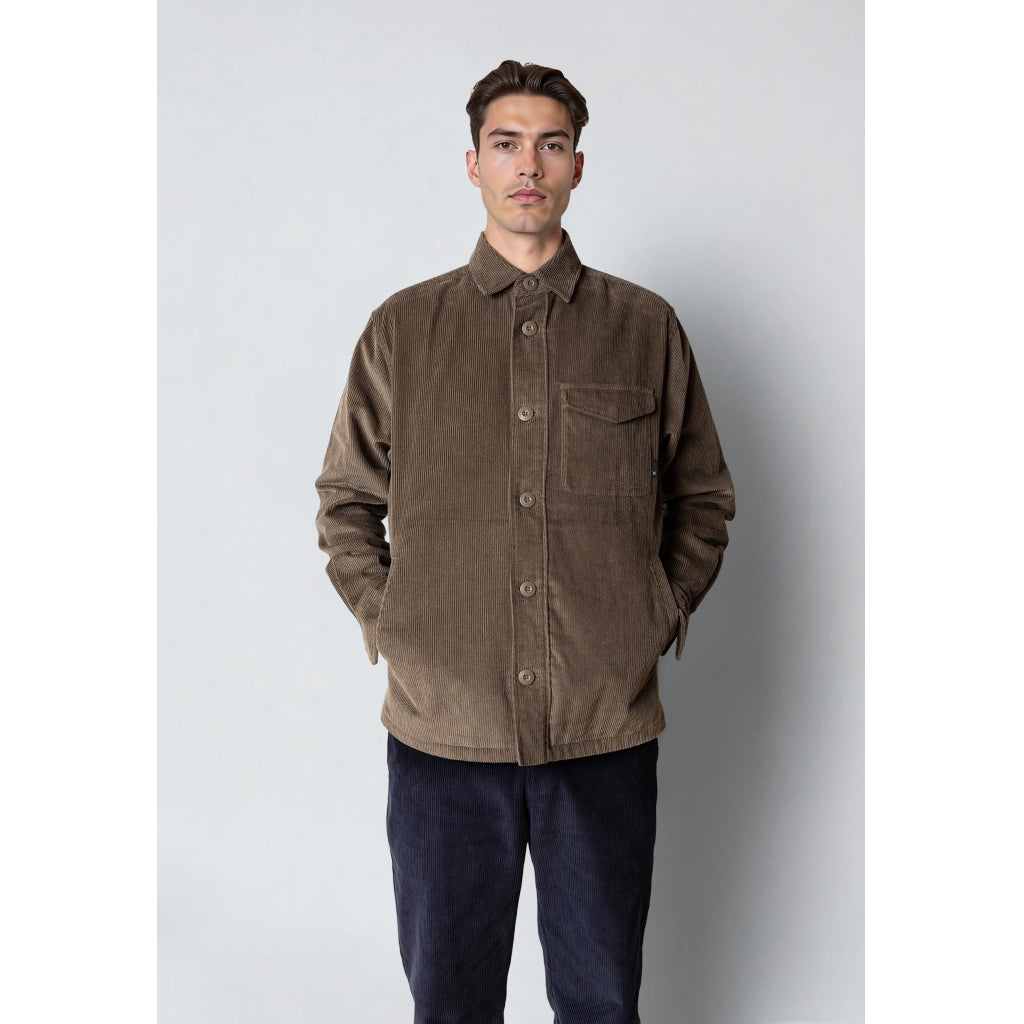 Clean Cut  Silas corduroy overshirt