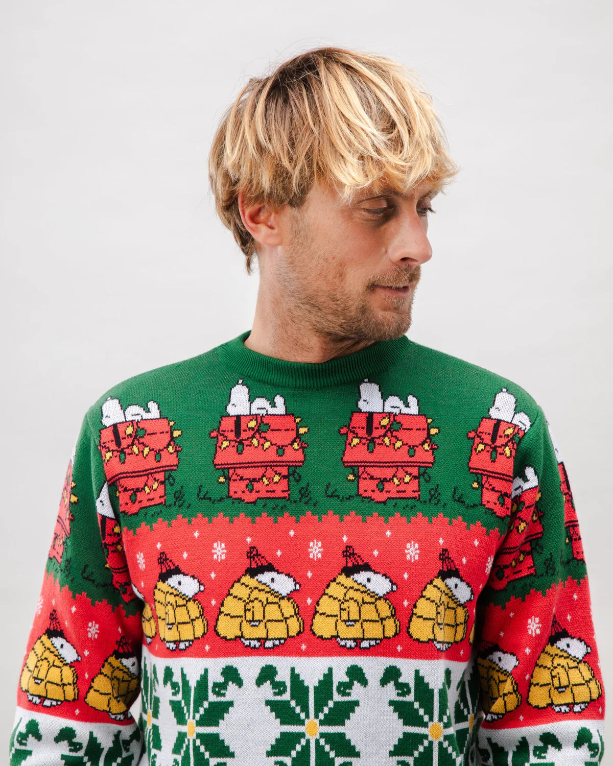 BRAVA PEANUTS XMAS BAUMWOLLPULLOVER MEHRFARBIG