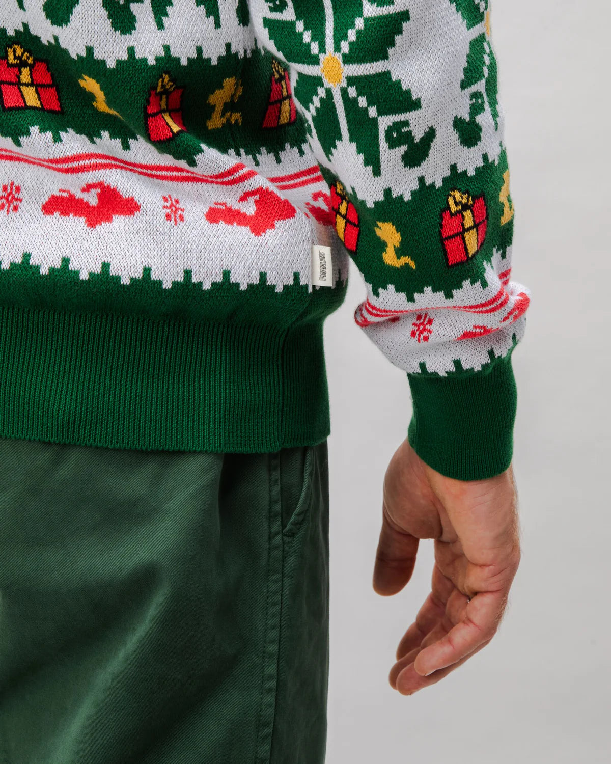 BRAVA PEANUTS XMAS BAUMWOLLPULLOVER MEHRFARBIG