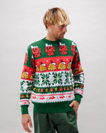 Lade das Bild in den Galerie-Viewer, BRAVA PEANUTS XMAS BAUMWOLLPULLOVER MEHRFARBIG
