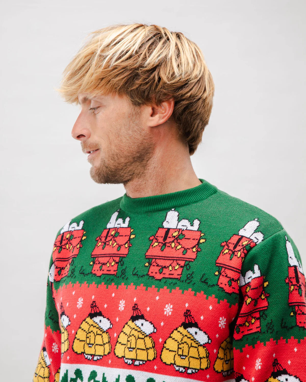BRAVA PEANUTS XMAS BAUMWOLLPULLOVER MEHRFARBIG