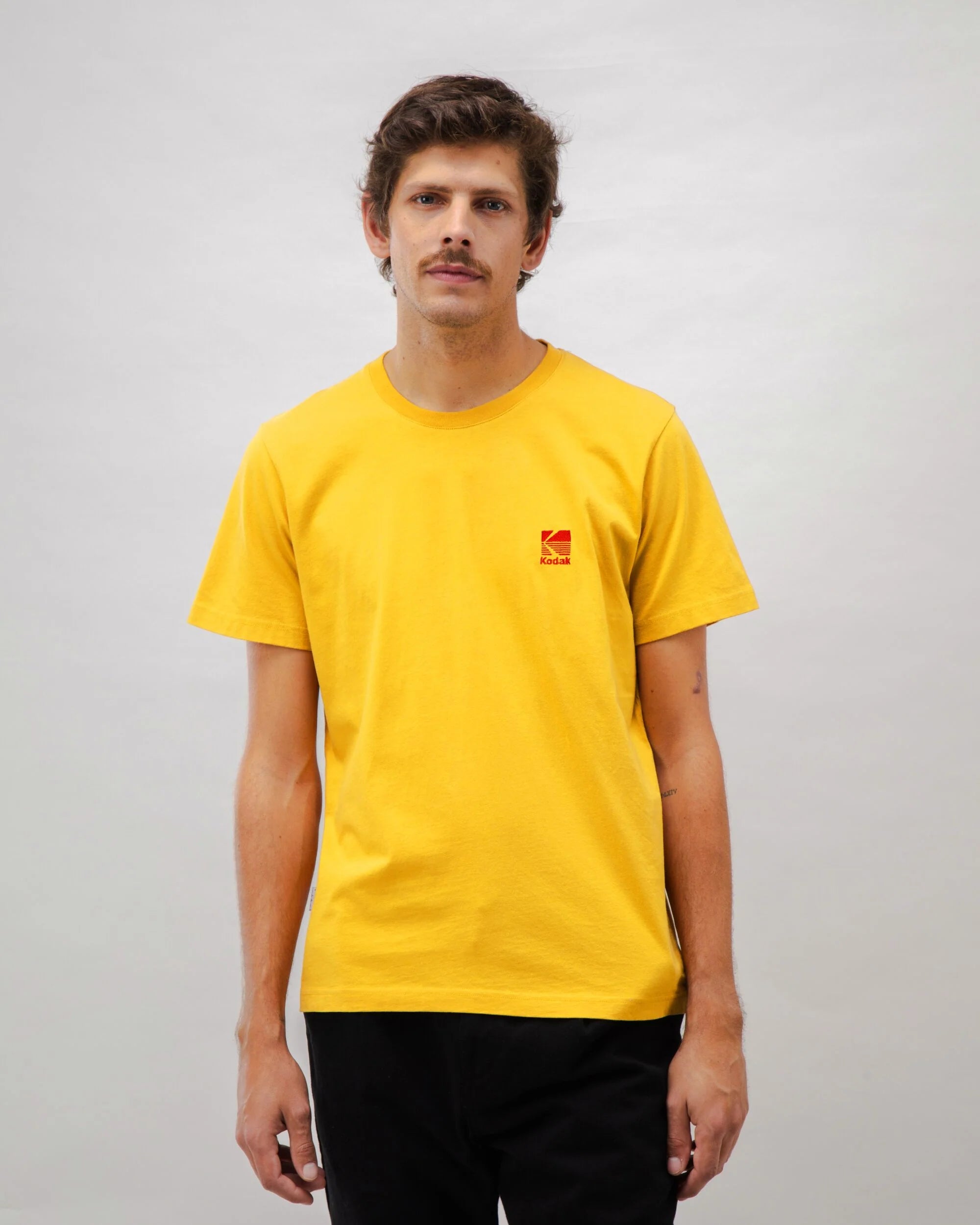 BRAVA KODAK LOGO T-SHIRT YELLOW
