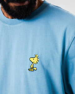 BRAVA PEANUTS WOODSTOCK T-SHIRT BLUE
