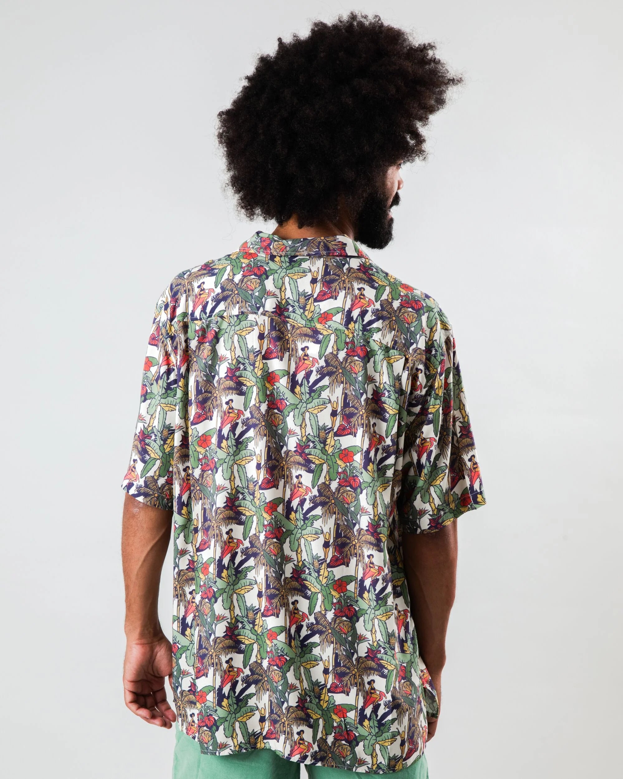 BRAVA HELIOS ALOHA SHIRT ECRU