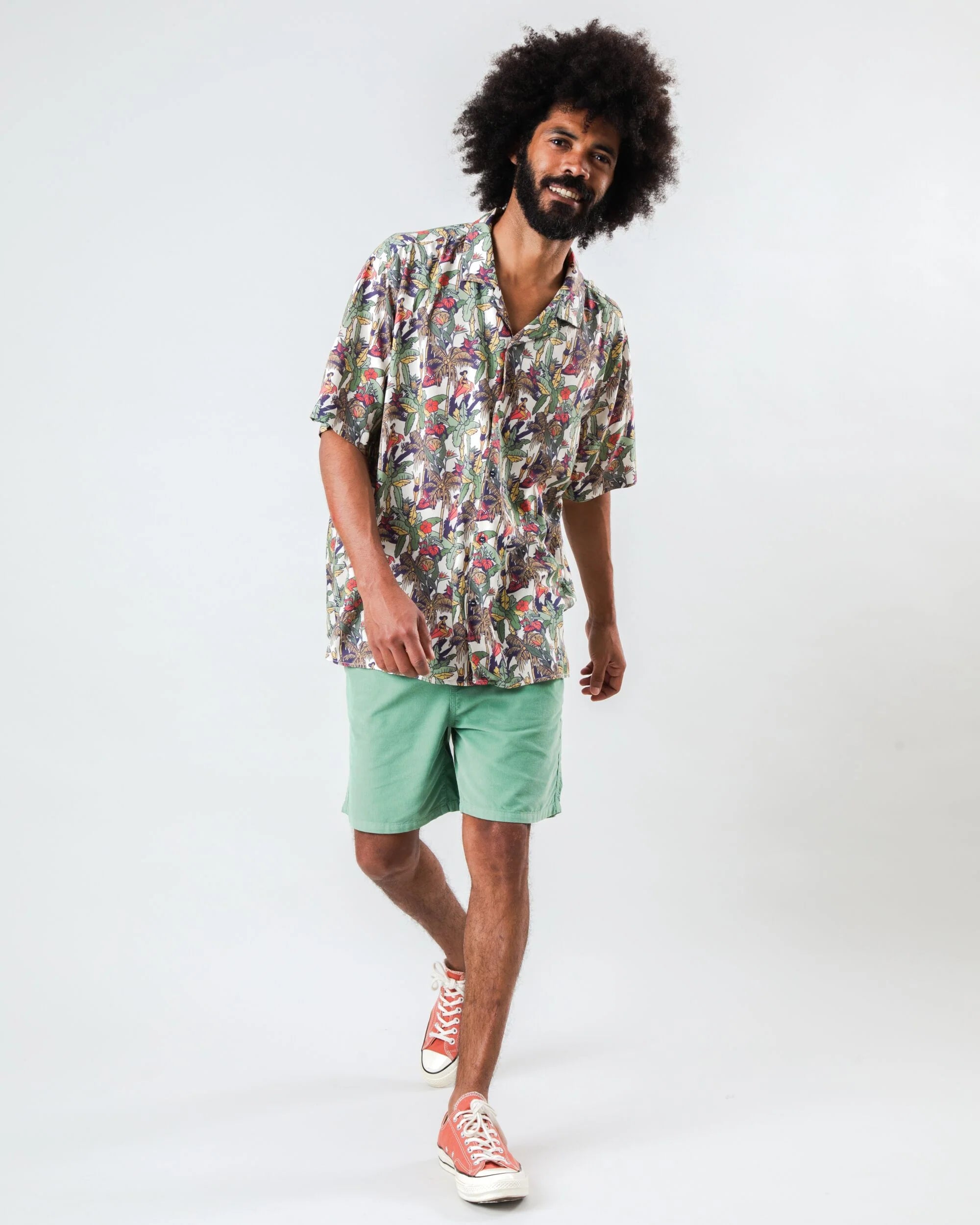 BRAVA HELIOS ALOHA SHIRT ECRU