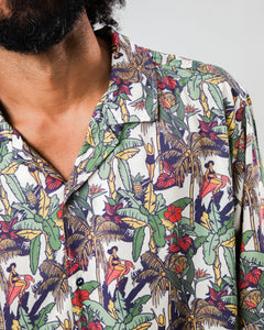 BRAVA HELIOS ALOHA SHIRT ECRU