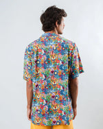 Lade das Bild in den Galerie-Viewer, BRAVA ASIS PERCALES TUTTI FRUTTI ALOHA SHIRT
