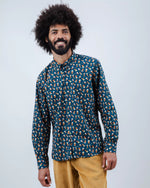 Lade das Bild in den Galerie-Viewer, BRAVA PEANUTS ASTRONAUT REGULAR SHIRT BLAU
