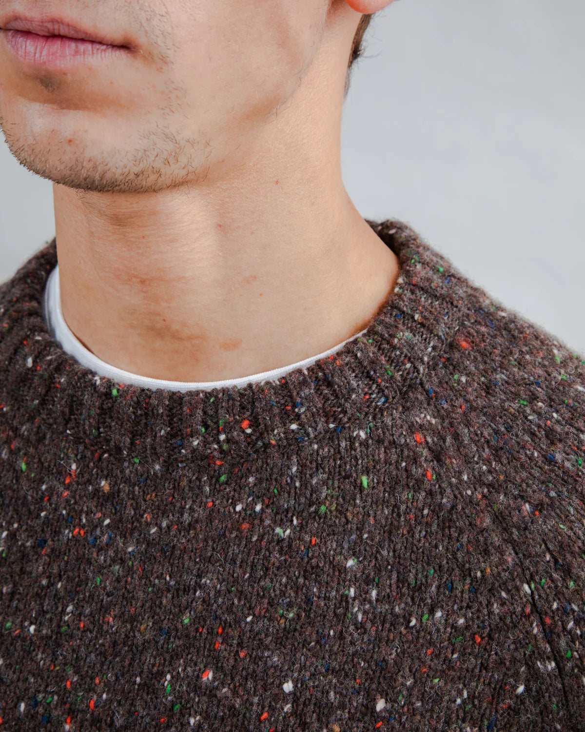 BRAVA WOLLPULLOVER RAGLAN SCHOKOLADE