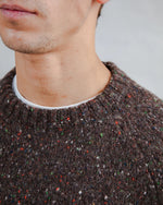 Lade das Bild in den Galerie-Viewer, BRAVA WOLLPULLOVER RAGLAN SCHOKOLADE
