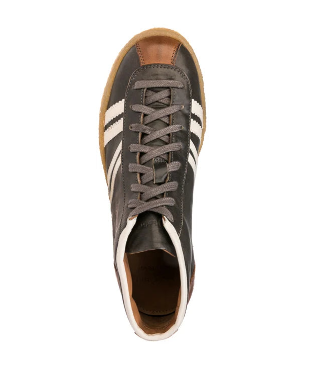 Black high top trainer sales