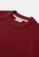Lade das Bild in den Galerie-Viewer, ANERKJEND AKSUNE PATENT KNIT - RED DAHLIA
