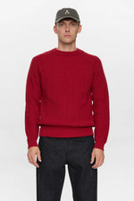 Lade das Bild in den Galerie-Viewer, ANERKJEND AKSUNE PATENT KNIT - RED DAHLIA
