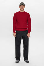 Lade das Bild in den Galerie-Viewer, ANERKJEND AKSUNE PATENT KNIT - RED DAHLIA
