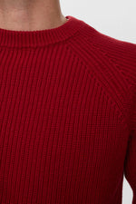 Lade das Bild in den Galerie-Viewer, ANERKJEND AKSUNE PATENT KNIT - RED DAHLIA
