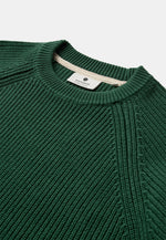 Lade das Bild in den Galerie-Viewer, ANERKJEND AKSUNE PATENT KNIT - HUNTER GREEN

