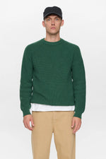 Lade das Bild in den Galerie-Viewer, ANERKJEND AKSUNE PATENT KNIT - HUNTER GREEN
