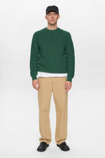 Lade das Bild in den Galerie-Viewer, ANERKJEND AKSUNE PATENT KNIT - HUNTER GREEN
