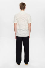 Lade das Bild in den Galerie-Viewer, ANERKJENDT AKLEANDER AO LACE SS SHIRT - TOFU

