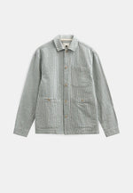 Lade das Bild in den Galerie-Viewer, ANERKJENDT AKODIN STRIPE OVERSHIRT - TOFU
