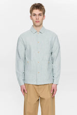 Lade das Bild in den Galerie-Viewer, ANERKJENDT AKODIN STRIPE OVERSHIRT - TOFU
