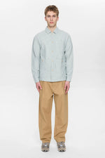 Lade das Bild in den Galerie-Viewer, ANERKJENDT AKODIN STRIPE OVERSHIRT - TOFU
