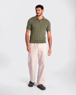 Lade das Bild in den Galerie-Viewer, FAR AFIELD JACOBS SHORT SLEEVE POLO , green
