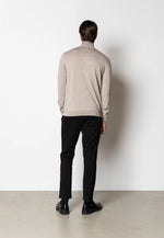 Lade das Bild in den Galerie-Viewer, ALFREDO MERINO WOOL ROLL NECK - ECRU
