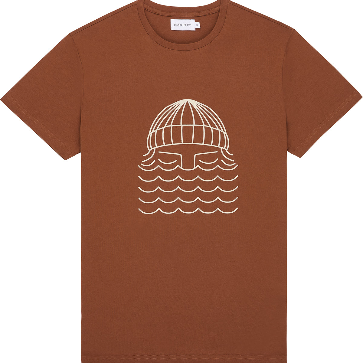 BASK IN THE SUN auburn TO THE SEA tee