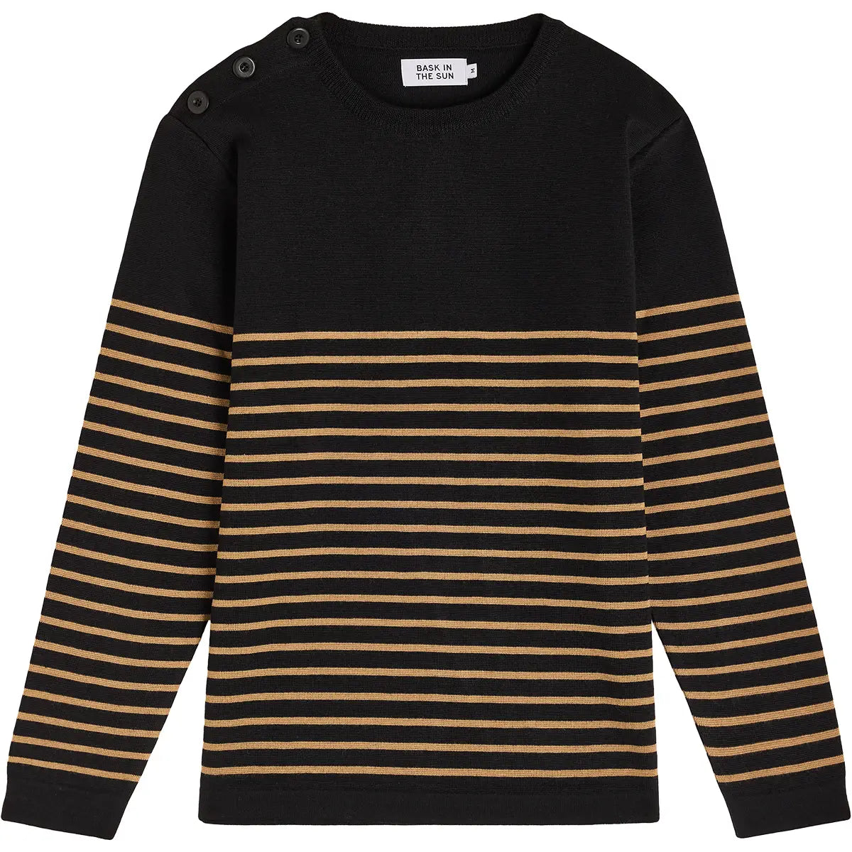 BASK IN THE SUN black ESPERANZA sweater
