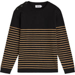 Lade das Bild in den Galerie-Viewer, BASK IN THE SUN black ESPERANZA sweater

