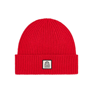 BASK IN THE SUN red TO THE SEA beanie