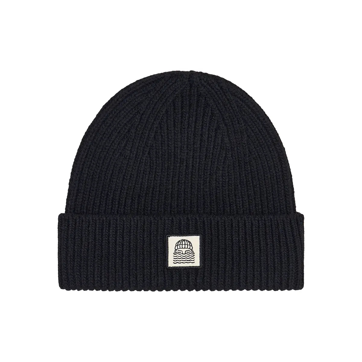 BASK IN THE SUN black TO THE SEA beanie