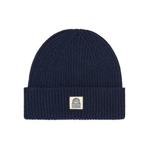 BASK IN THE SUN navy TO THE SEA beanie