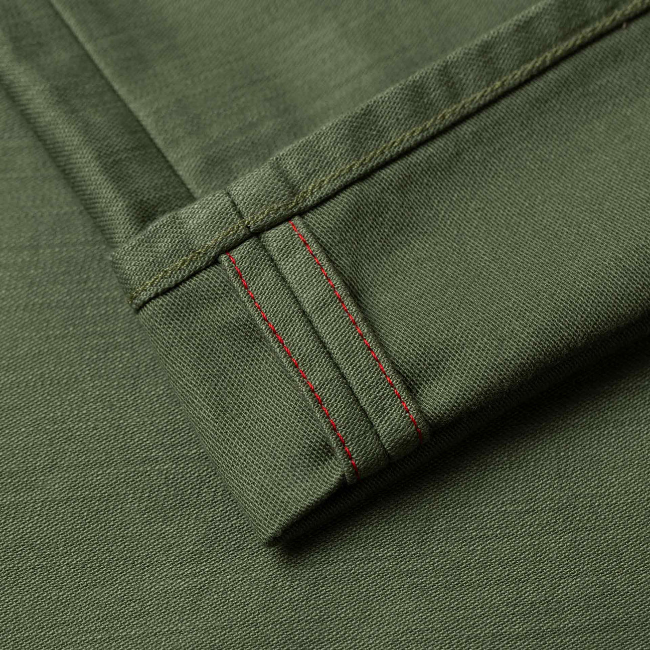 Benzak BC-03 STRAIGHT CHINO 10 oz. army green military twillO 10 oz. golden brown military twill