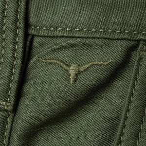 Benzak BC-03 STRAIGHT CHINO 10 oz. army green military twillO 10 oz. golden brown military twill