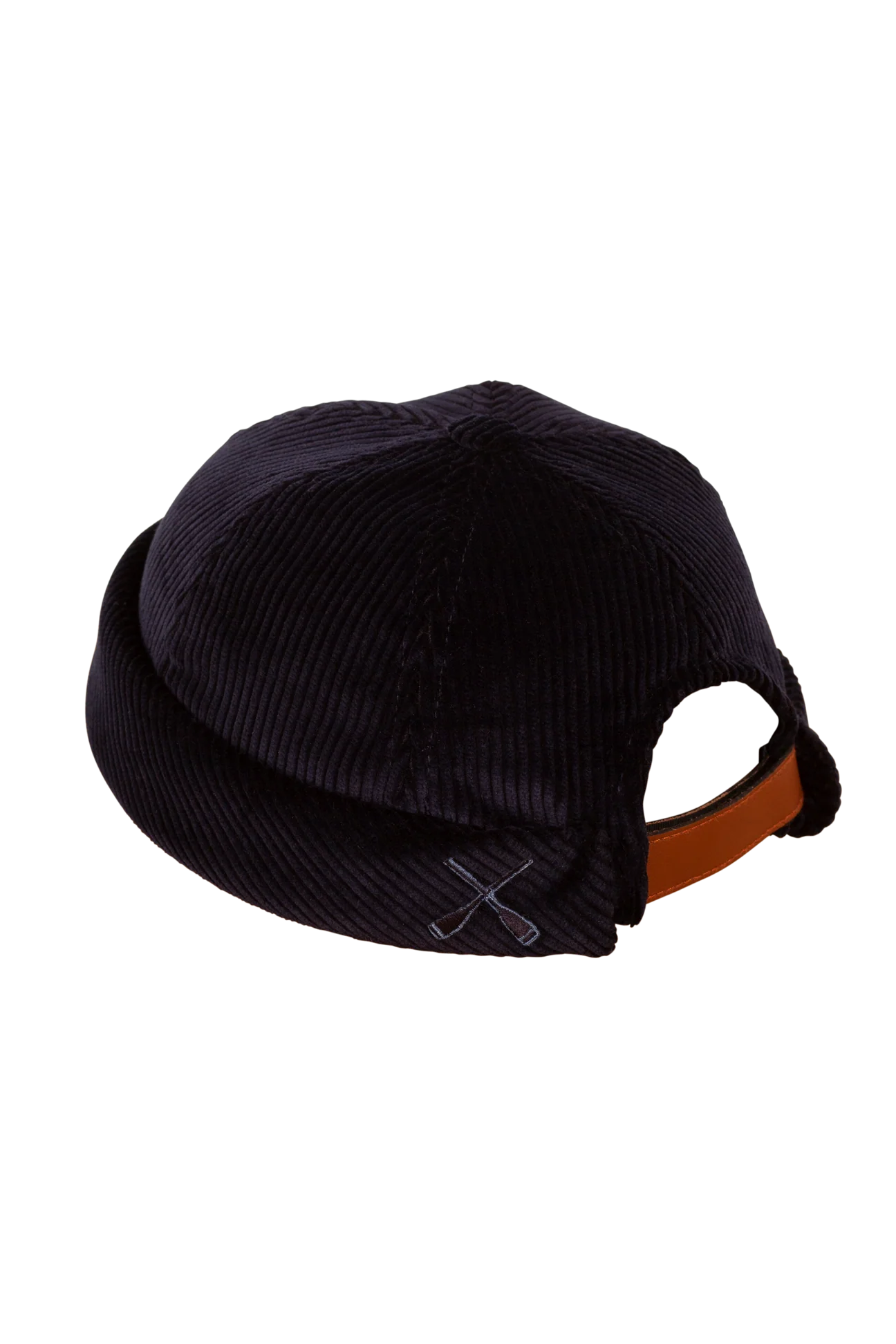 BÉTON CIRÉ MIKI DOCKER HAT DARK BLUE VELVET CORDUROY