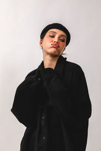 BÉTON CIRÉ MIKI DOCKER HAT BLACK  DENIM