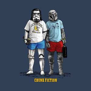 CHUNK Fiction Faded Denim T-Shirt