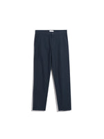 Lade das Bild in den Galerie-Viewer, Farah Norwood Regular Fit Cotton Hopsack Trousers In True Navy
