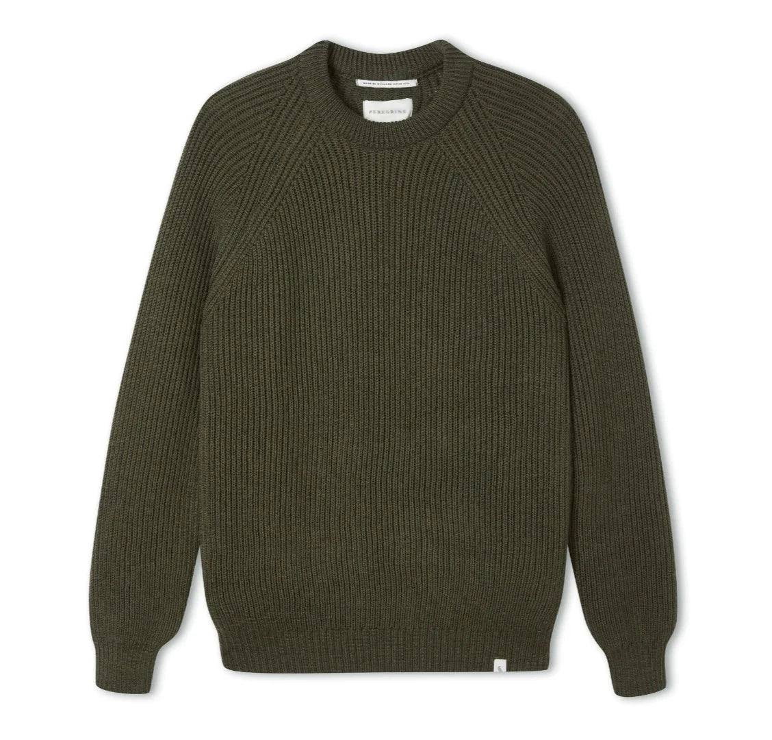 Peregrine Ford Crew Jumper olive