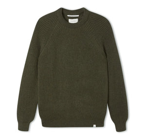 Peregrine Ford Crew Jumper olive