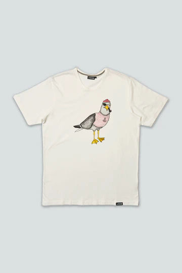 LAKOR Seaborn Seagull T-shirt (Star White)