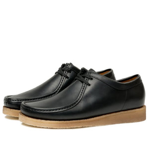 P204 The Original Padmore & Barnes Iconic Style – PULL UP BLACK Leather