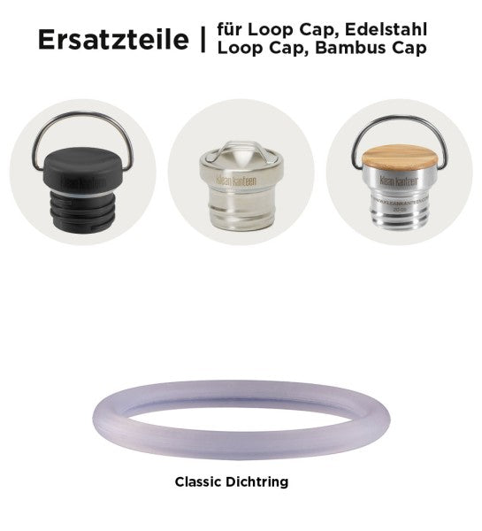 Edelstahl Isolierflasche Classic 592ml Loop Cap - real teal