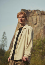 Lade das Bild in den Galerie-Viewer, Revolution Jaquard Short-sleeved Cuban Shirt  - offwhite
