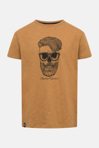DERBE Hipster Herren T-Shirt Chipmunk Braun