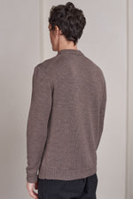 Lade das Bild in den Galerie-Viewer, About Companions Merinowolle Pullover Morten in melange taupe
